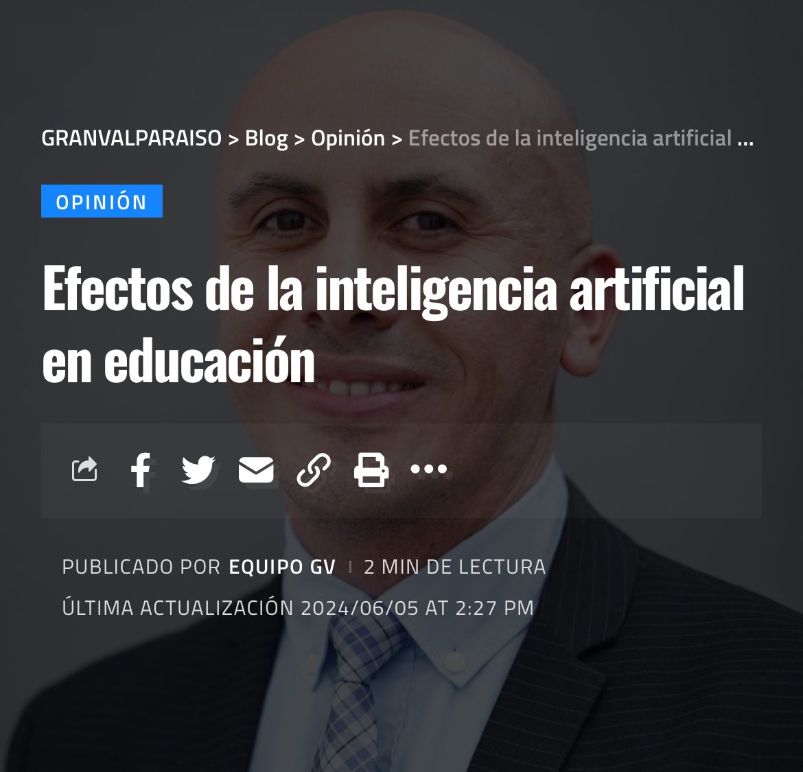 Efectos de la inteligencia artificial en educación granvalparaiso.cl/opinion/efecto… vía <a href="/gvalpo/">Granvalparaiso.cl</a>