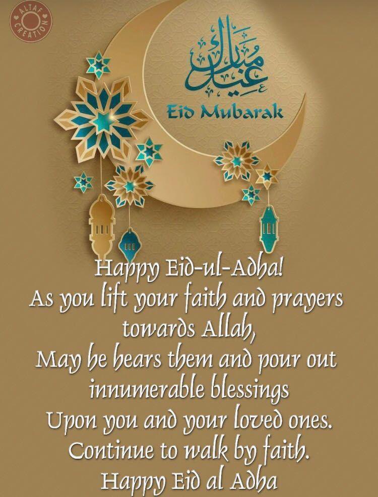 Wishing everyone Eid Mubarak