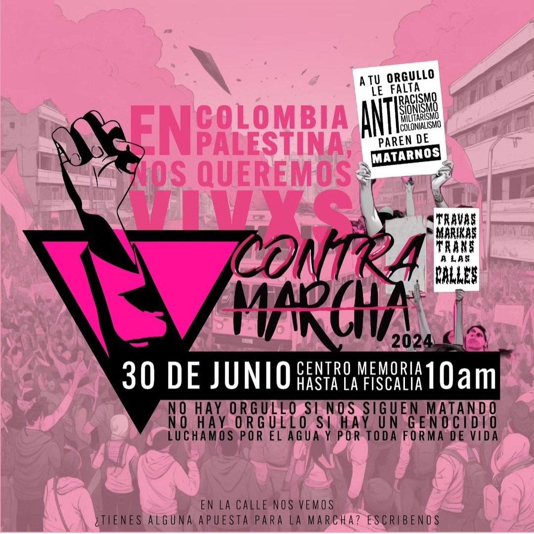Bogotá tiene cuatro marchas en este mes del orgullo LGBTIQ+. Una señal de democracia, movilización y libertad de expresión. Aquí los carteles de convocatoria.