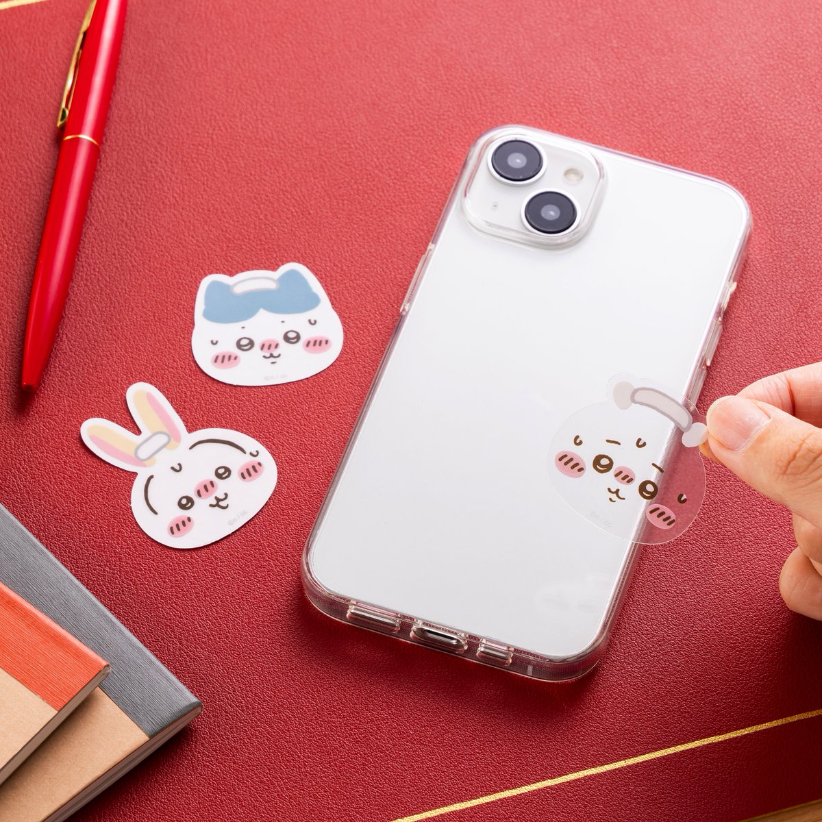 🍳新商品🍳 『#ちいかわレストラン スマホに貼れるサイズのプチクリア
