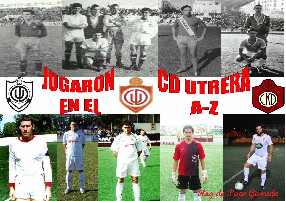 Si has jugado en el CD Utrera, si no estás aquí aun, no tardaras en estar
azjugadorescdutrera.blogspot.com