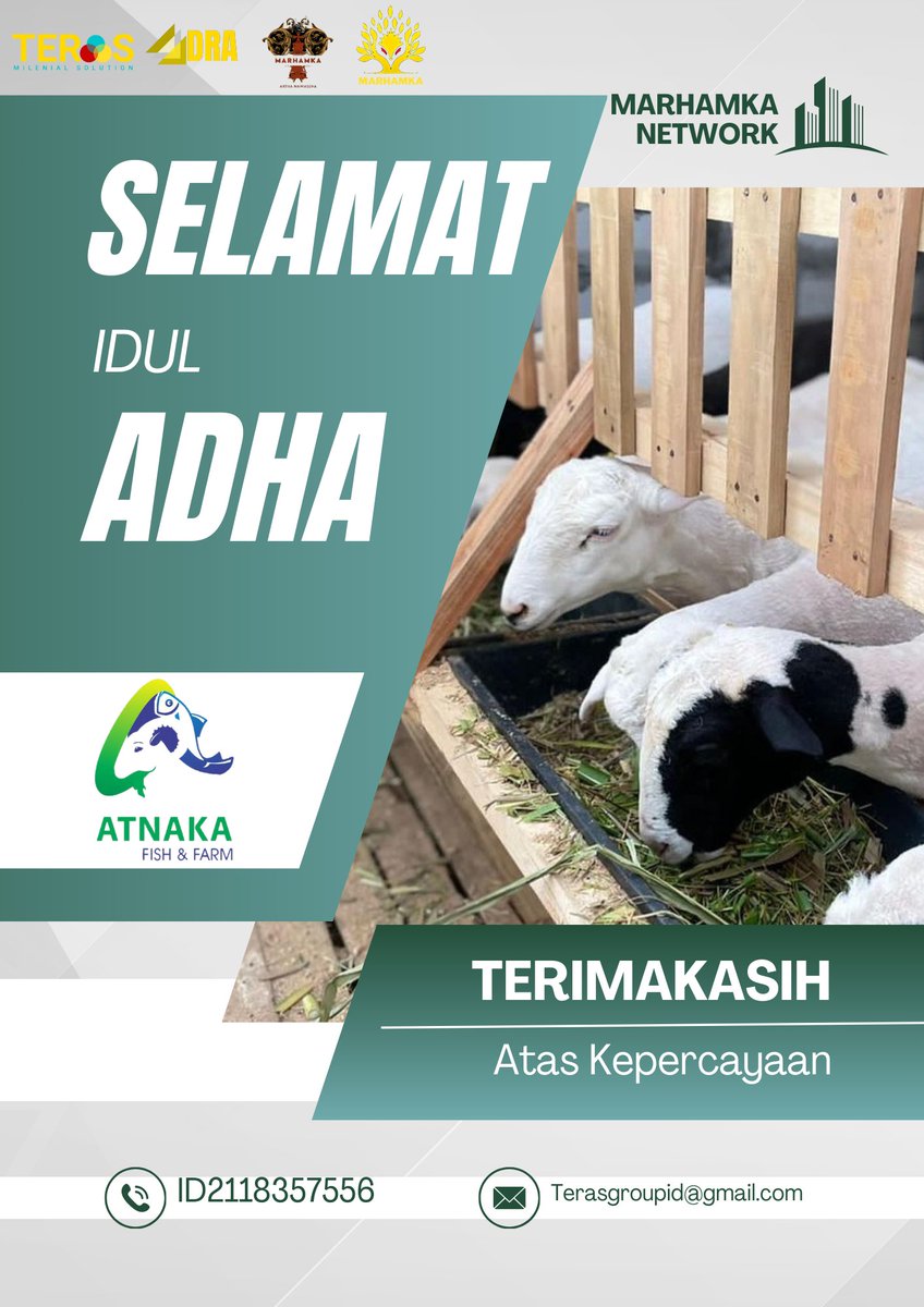 marhamkanetwork's tweet photo. Menerima lagi bentuk tabungan Qurban 2025. Mulai tanggal 28 Juni 2024 https://t.co/L3zw5lukoq