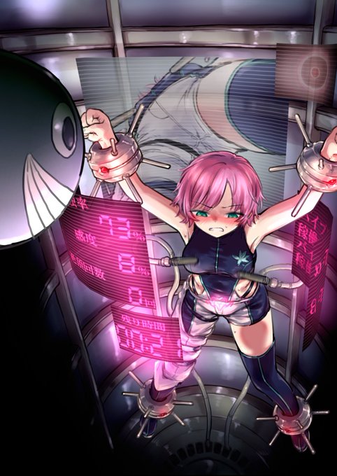 絶頂するたびに残り時間は追加されるとのことだが、ウイルスごときに感じさせられることなんてありえないので余裕だろう。
ゲーム開始前に妙なプログラムを注入された気もするが、所詮正面から戦えない雑魚ウイルスのやること。RRの敵ではない… (続く 2,3,4/6) 