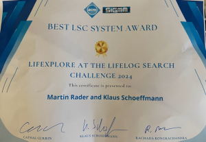 ITEC Wins Lifelog Search Challenge 2024 (LSC 2024) Again! dlvr.it/T8NYNl