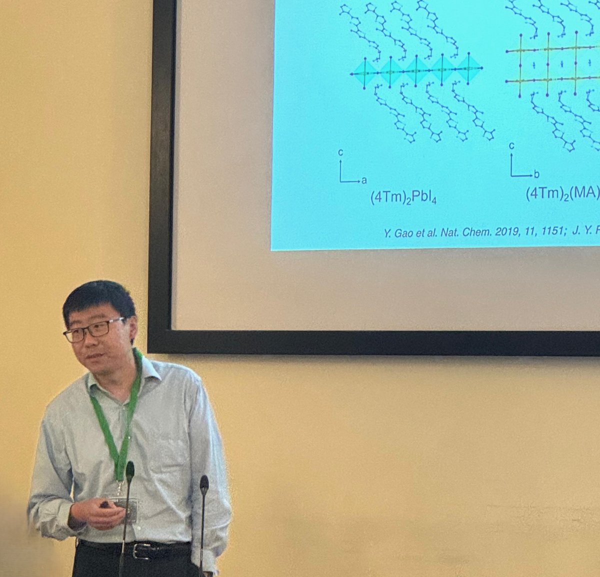 nanoGeConferences (@nanoge_conf) on Twitter photo 🗣️Mahshid Ahmadi (<a href="/Robo_Perovskite/">Mahshid Ahmadi</a>) and Letian Dou (<a href="/DouLetian/">Letian Dou @ Purdue</a>) delve from lab to fab through automated high-throughput synthesis and characterisation, focusing on ion diffusion in 2D halide perovskite heterostructures at the #NIPHO24 <a href="/nanoGe_Conf/">nanoGeConferences</a>.
🔗nanoge.org/NIPHO24/home 🗣️Mahshid Ahmadi (<a href="/Robo_Perovskite/">Mahshid Ahmadi</a>) and Letian Dou (<a href="/DouLetian/">Letian Dou @ Purdue</a>) delve from lab to fab through automated high-throughput synthesis and characterisation, focusing on ion diffusion in 2D halide perovskite heterostructures at the #NIPHO24 <a href="/nanoGe_Conf/">nanoGeConferences</a>.
🔗nanoge.org/NIPHO24/home