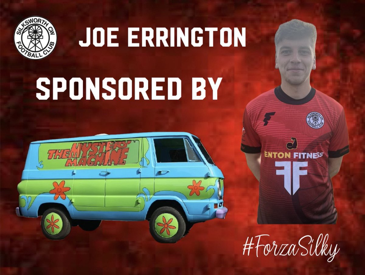 First player sponsor for the new season. 

Joes been sponsored by The Mystery Machine for the new season. We’d like to thank them for showing support. 

If you’d like to sponsor a player please contact the page we still have a few lads to get sorted. 

#forzasilky