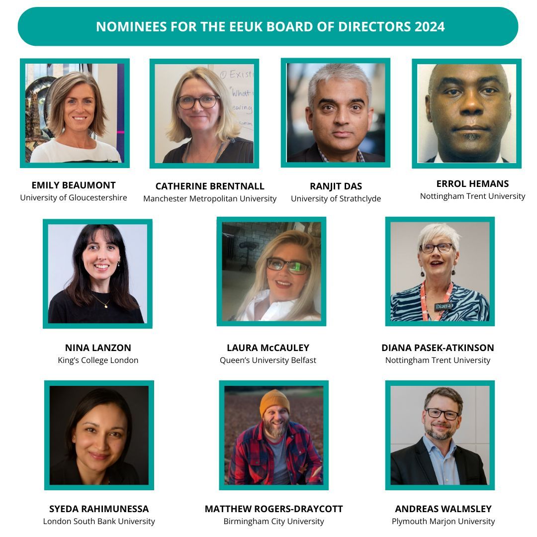 Don't forget to vote for the new EEUK Board Members. The election closes on 28 June so make sure you have your say -  lots of great #enterprise #entrepreneurship educators to choose from! To vote - buff.ly/3KMQgGg
