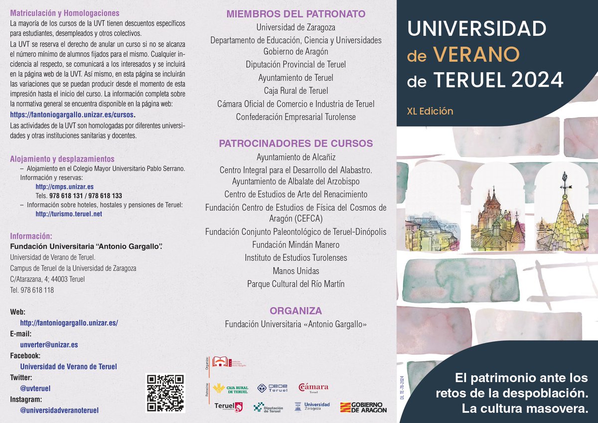 Com_Maestrazgo's tweet image. 🗣️ #ComarcadelMaestrazgo aborda la cultura masovera en la Universidad de Verano de Teruel

🗓️ El curso se celebrará el 7 de septiembre en la sede comarcal

▶️ fantoniogargallo.unizar.es/curso/2024/el-…