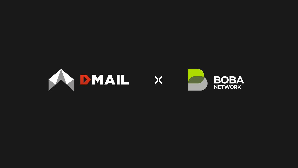 Dmailofficial's tweet photo. Exciting News! #DMAIL is now integrated with @bobanetwork, an L2 scaling solution on @ethereum, and we've been awarded a grant! 🎉

This partnership enhances benefits for both #Web3 communities. Also the $BOBA token #Giveaway will come soon🪂. Stay tuned for more updates! 👀 https://t.co/ZWkoVNu6ta