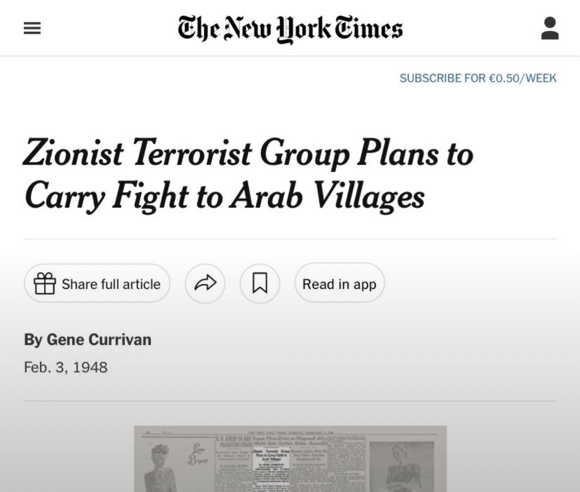 freemonotheist's tweet photo. New York Times headline, February 3, 1948 https://t.co/LNF3q28VBv