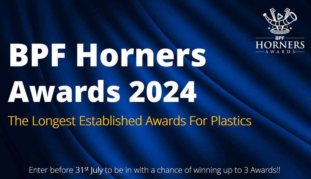 Do you work in plastics? Have an innovation? Would you like to be promoted in press releases, over social media, establish yourself as an innovator, and receive an award in a room full of industry peers?

Learn more and enter now - it only takes 5 minutes: lnkd.in/dsa53csD