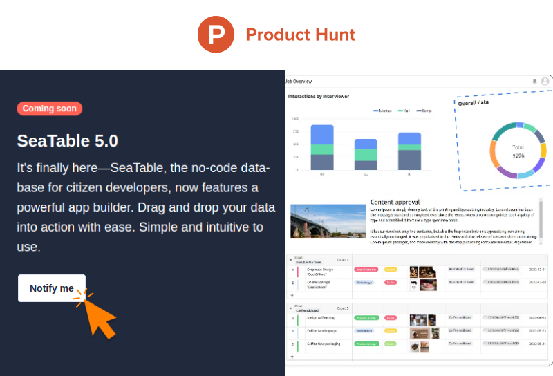 SeaTable Official - AI No-Code Solution tweet media