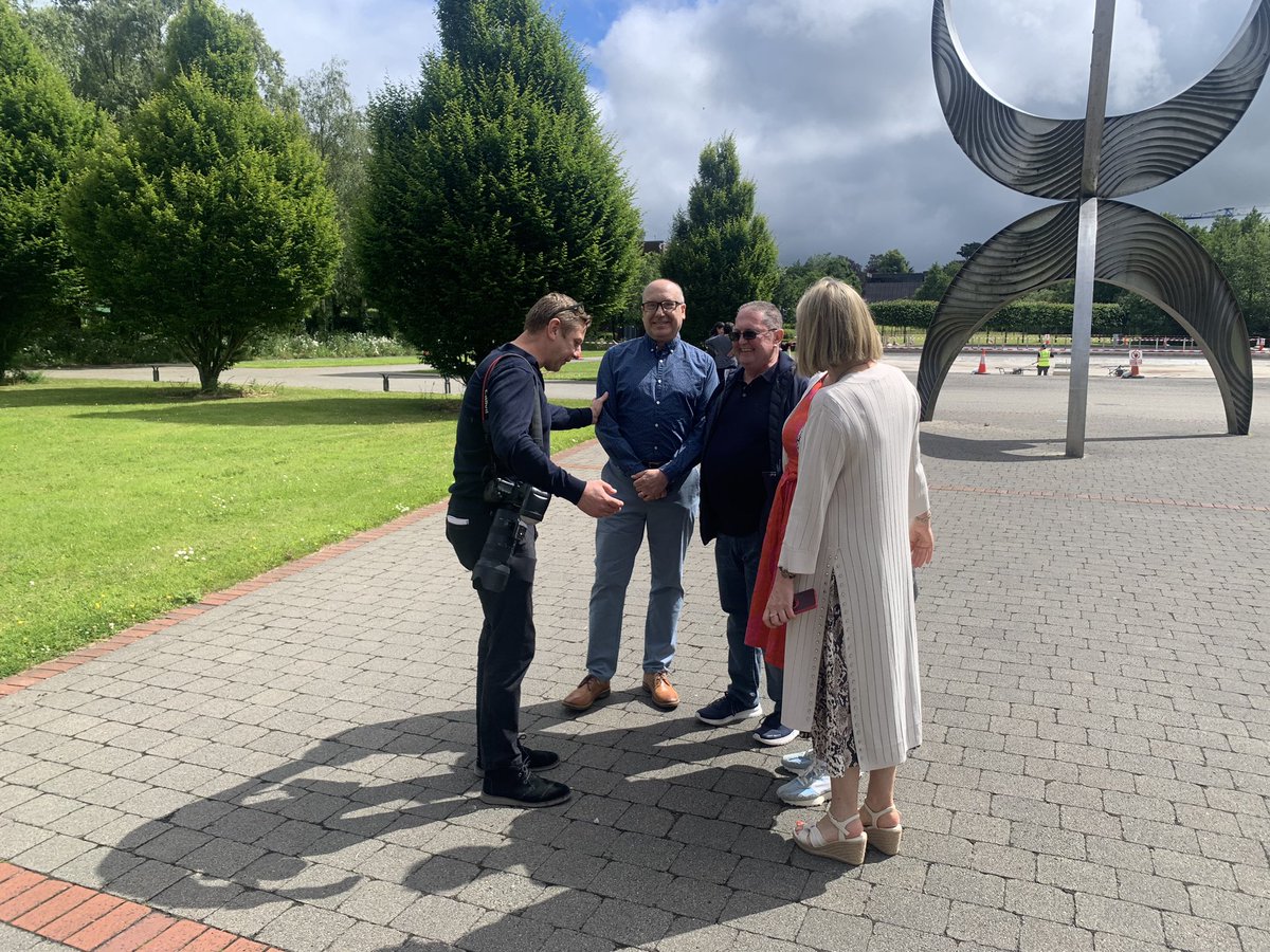 PPI_Ignite_UL's tweet photo. BTS 📸 Gathering all of our wonderful participants for a group photograph to capture this memorable day at the PPI Summer School! Thank you to @BusinessAtUL for this gorgeous backdrop outside the Kemmy Business School! #BTS #PPIUL24 https://t.co/8bfWnlMzSB