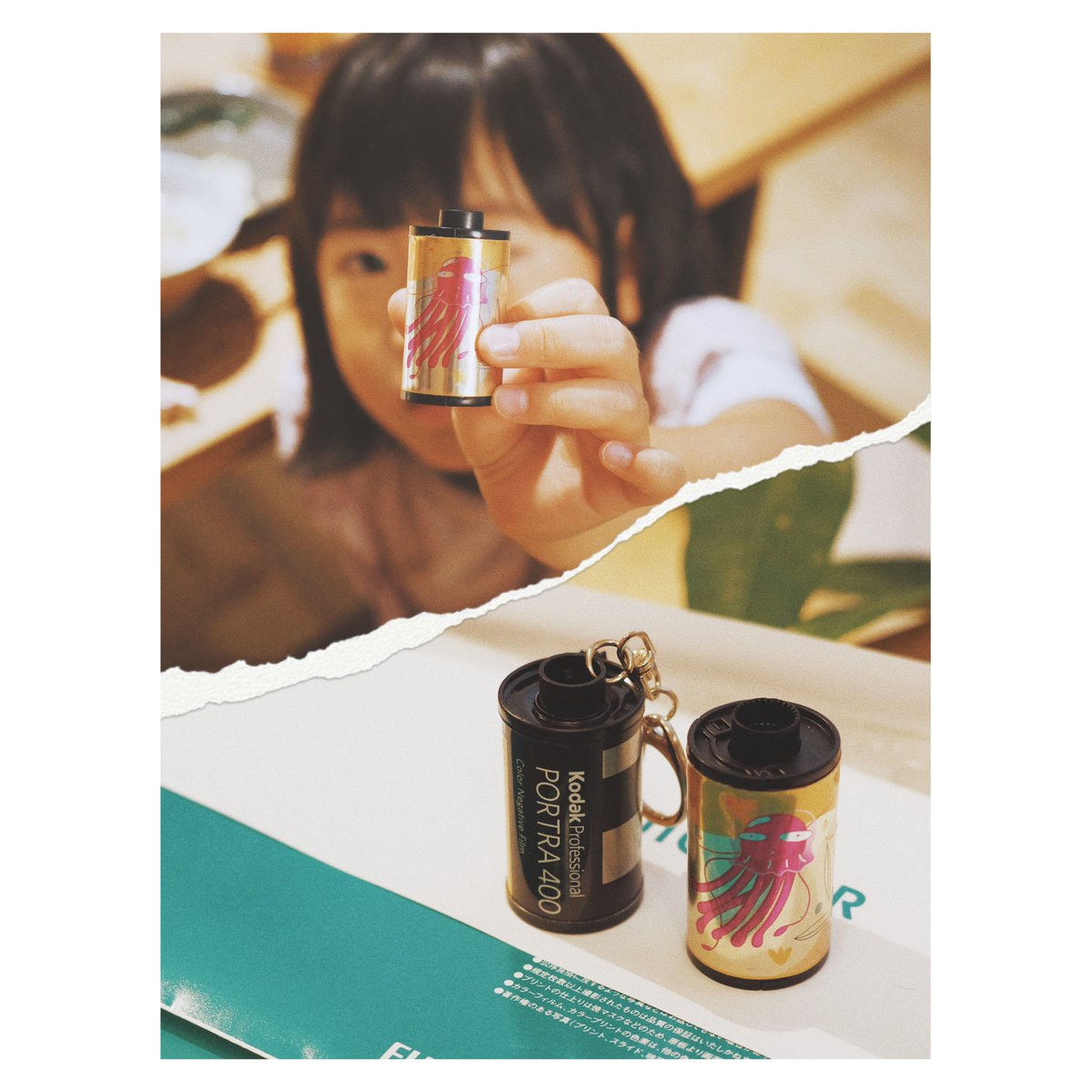 marksbranding's tweet photo. パトローネの返却希望をしたところ、娘が気に入っていたピンクの火星人？が無事帰ってきました！さらにPORTRA400のおまけ付き😆

鈴木商会さん(@suzuki_syoukai )、いつもありがとうございます！
娘の機嫌が一発で直りました😂！！！

ということで明日はHOASCA祭り⁉︎📸

#HOASCA #film https://t.co/i0kCGfUX2j
