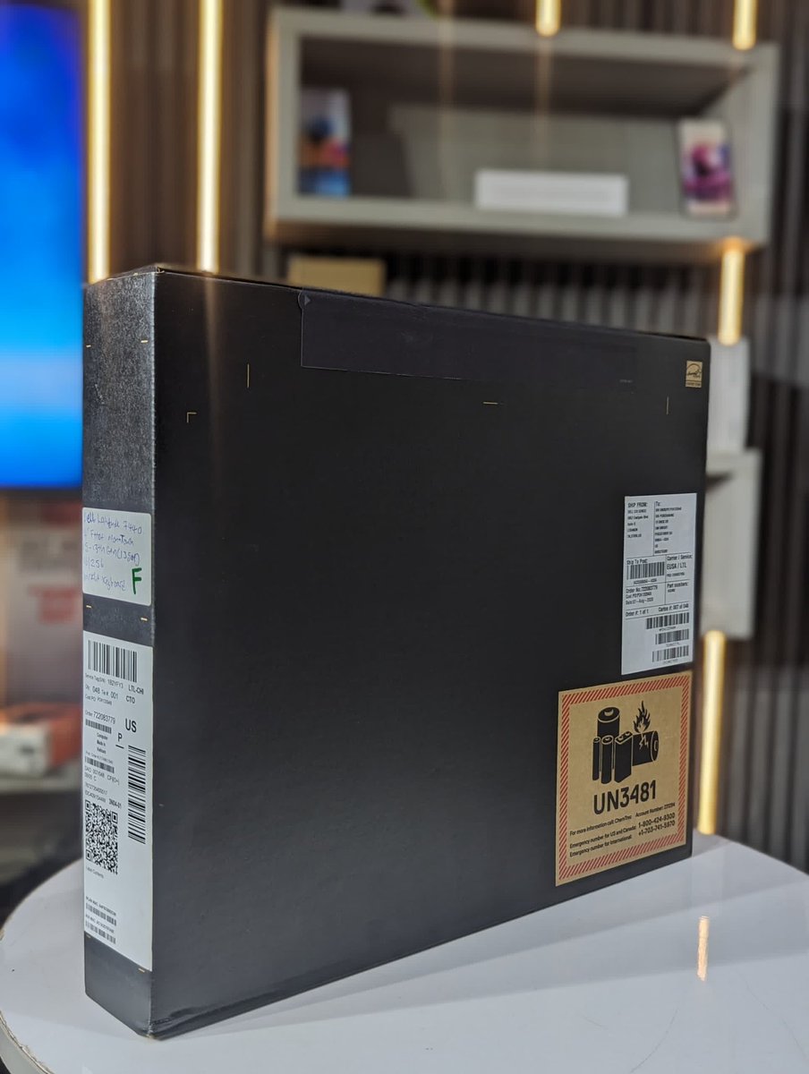 Wales04's tweet photo. Dell Latitude 7440
14” FHD+ Non-Touch
Intel Core i5-1350P (13th Gen)
16 GB RAM 
256 GB SSD 
Backlit Keyboard
*₦1.1m 
.
.
.
.
.
.
.
#TechTrend #DellLatitude7440 #InnovationInHand #SmartTech #EliteGadgets #LagosDeals #NextGenTech #UnboxTech #computervillageikeja #ikeja https://t.co/flKDRvzCI8