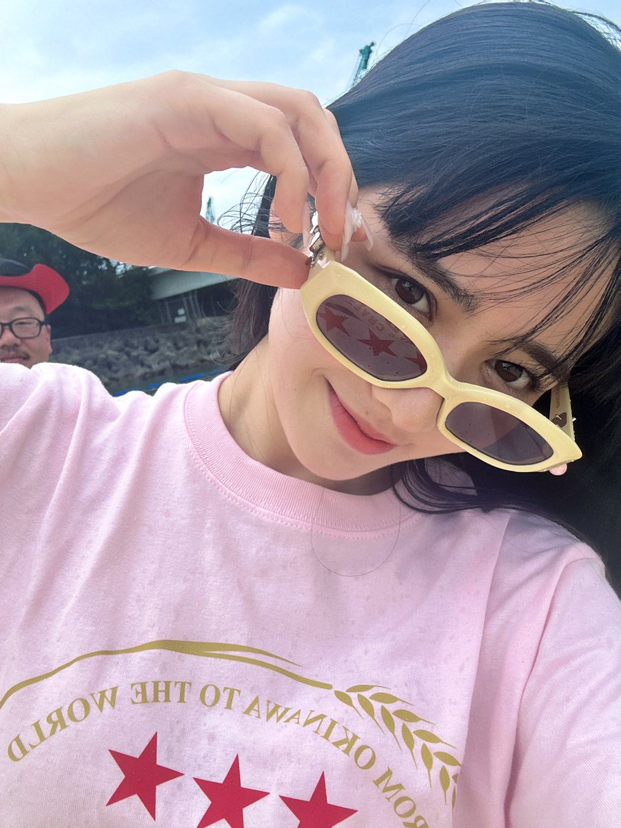 Post by 鎮西寿々歌(FRUITS ZIPPER) on X: 沖縄またね