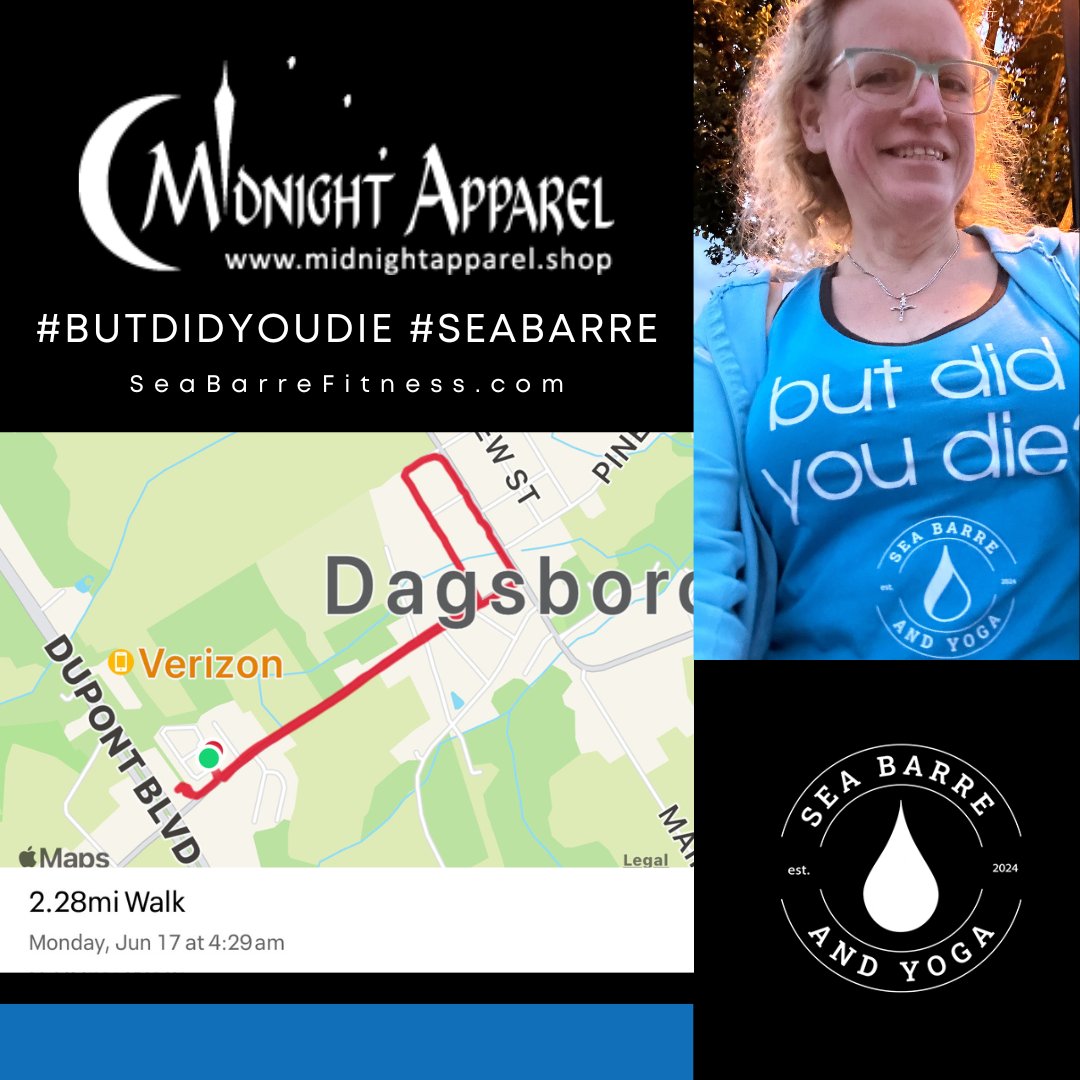 MidniteDesign's tweet photo. #ButDidYouDie? #MidnightApparel makes #shirts &amp; loves our #fitness clients! Check out the new #tanks we created for #Sea Barre &amp; #Yoga &amp; Sea Barre #Cycle in #Millsboro &amp; #Lewes. I'm rocking one of the many styles they offer! 🌊
 https://t.co/yZM6naC0F5  #WalktheWalk https://t.co/loyKhgqDcJ