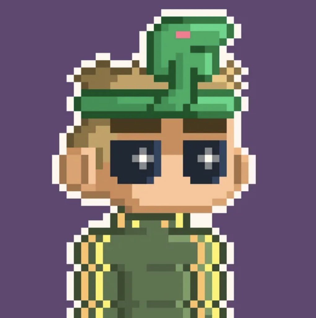 My little friend has finally found a home where he feels safe! 🧘

Please welcome my new <a href="/PixelBitsOG/">Pixel Bits</a> friend 🙌🏼

P.S. thinks he's a prince of who knows what