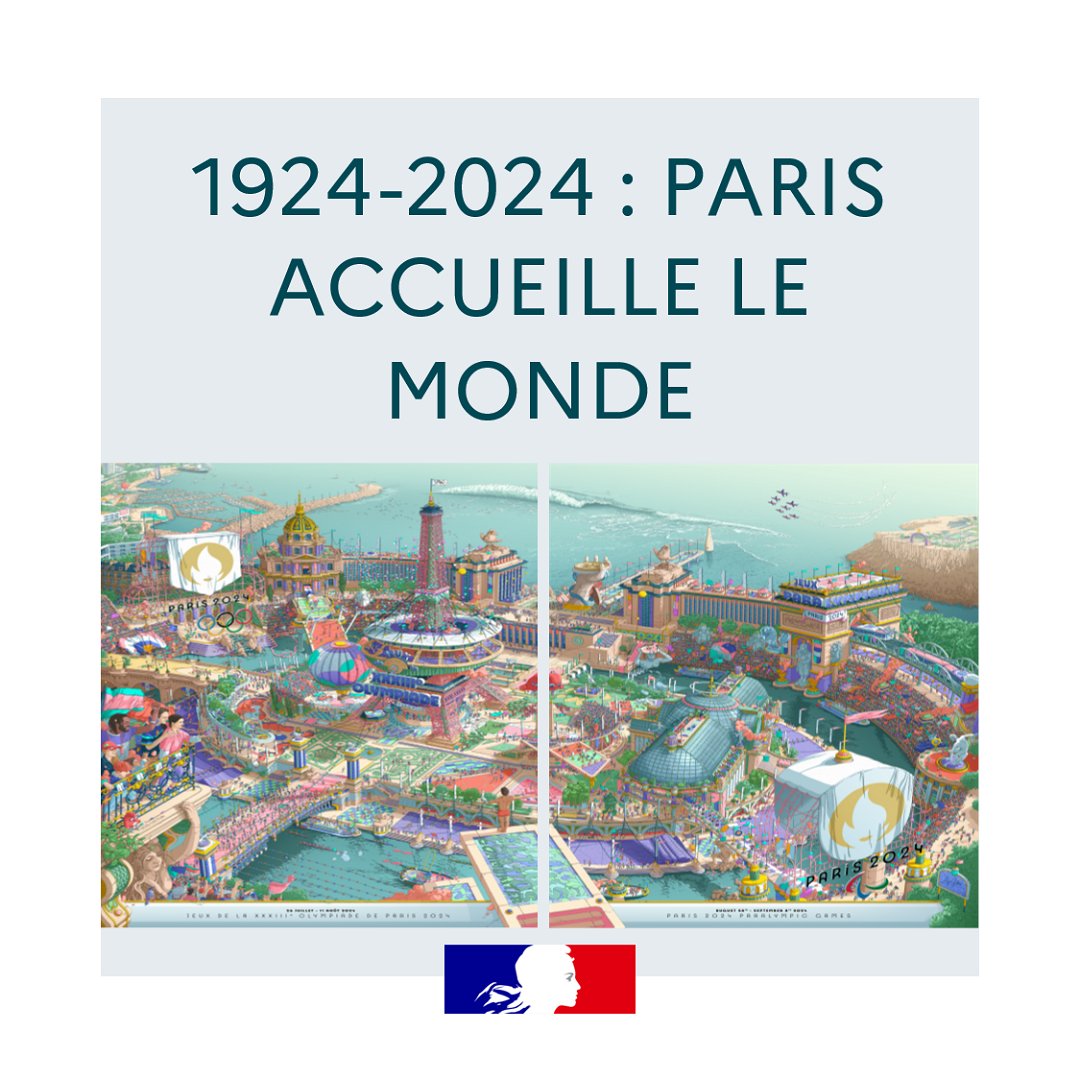 La France se prépare à accueillir le plus grand événement sportif de la planète #JOP2024

Le nouveau dossier pédagogique « 1924–2024 : Paris accueille le monde » propose une approche transversale et des pistes d'activités mobilisables du cycle 1 au lycée 🏅eduscol.education.fr/3896/une-annee…