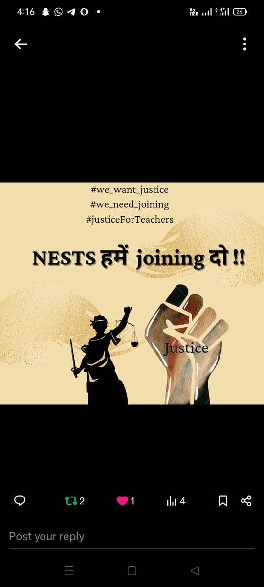Despite following all required procedures, many selected candidates have not received their appointment letters. We need immediate action from the authoritiesa , <a href="/TribalAffairsIn/">Ministry of Tribal Affairs, Govt. of India</a> , <a href="/jualoram/">Jual Oram</a> , @NESTS_India  @Nests_EMRS
 #IssueOurLetters 
#We_Need_Joining