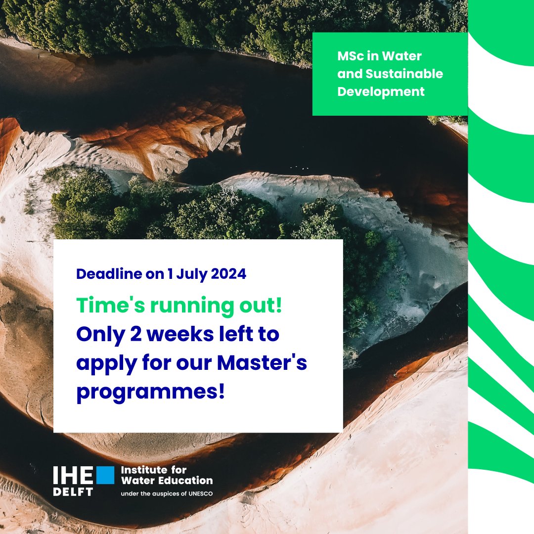IHE Delft 💧 Institute for Water Education tweet media