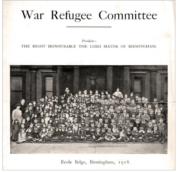 Today is the start of #RefugeeWeek, here are some of the resources we hold for researching the experiences and contributions of refugees who have come to Birmingham theironroom.wordpress.com/2024/06/17/res… 

Image: War Refugees’ Committee (Birmingham Branch) Leaflet,1918 [LF 21.86 / 531707 p.48]