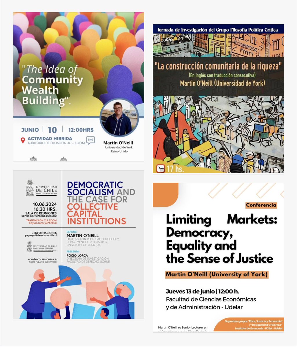 Back home in York after an amazing week visiting universities in Chile, Argentina, and Uruguay. 

Political philosophy is flourishing in Latin America, and it's been a delight to see it in reality, and to have so many wonderful conversations with brilliant colleagues &amp; students.