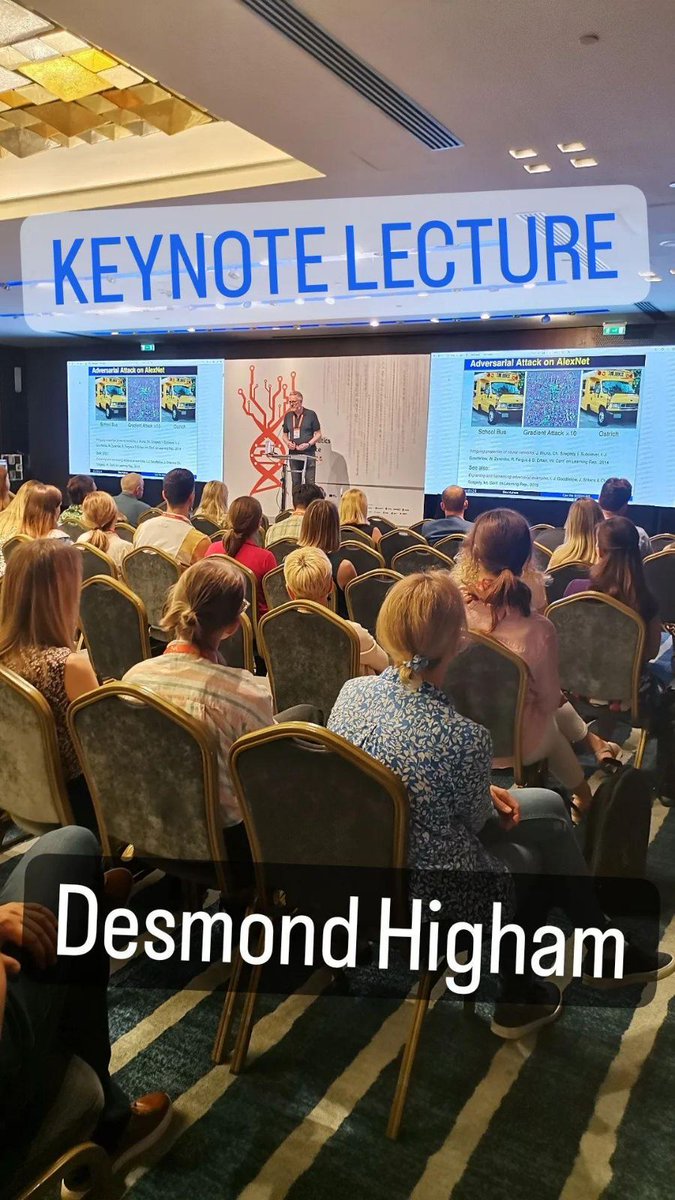 Second KEYNOTE speaker - Desmond Higham 📢