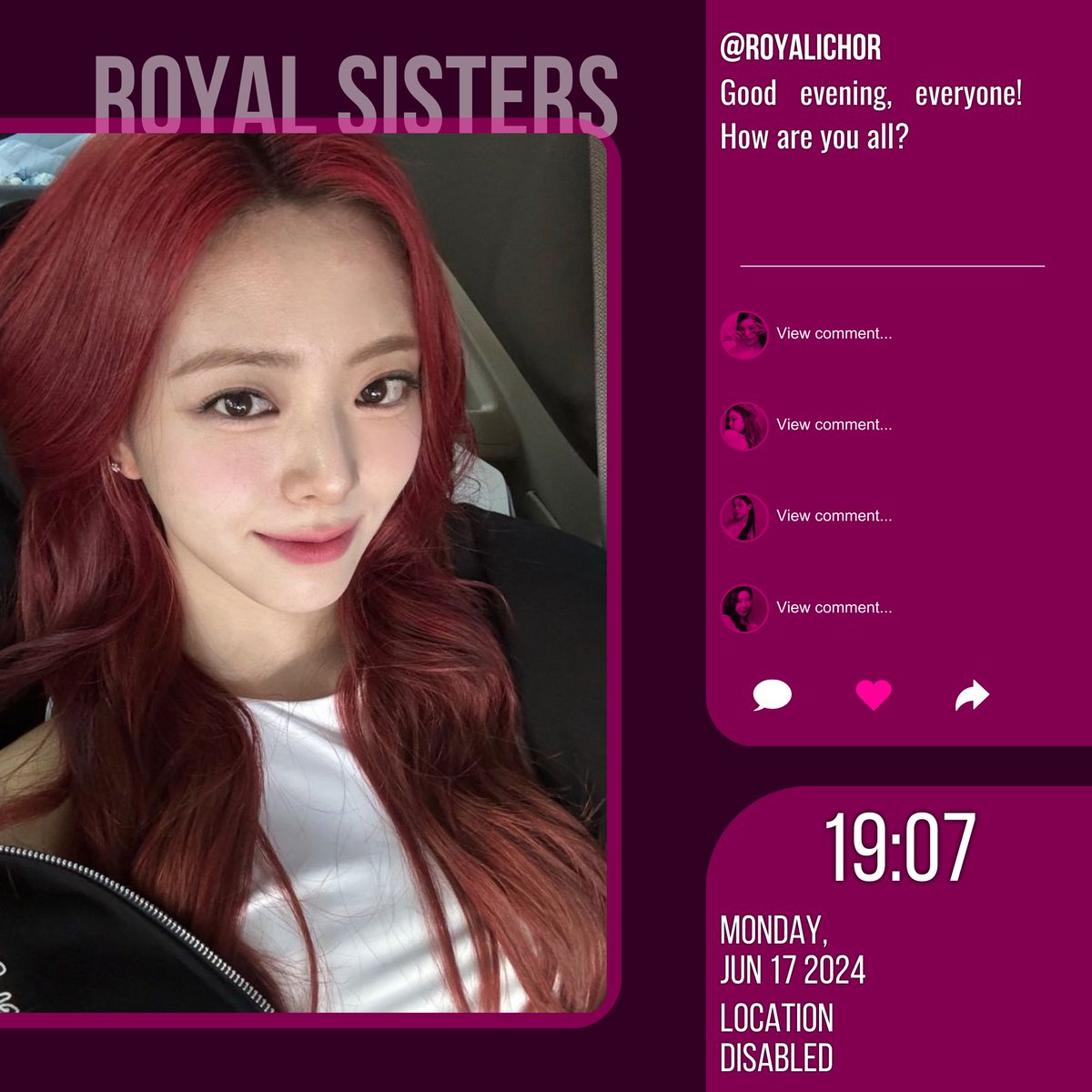 ROYAL SISTERS tweet media