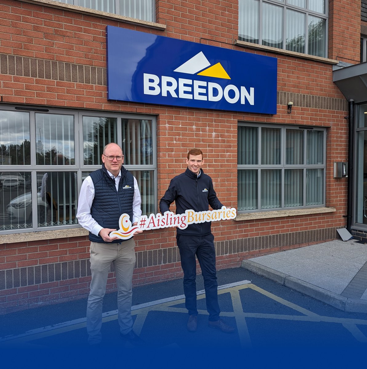 breedongroup's tweet image. 🎉 Celebrating 25 years of the Aisling Education Bursaries! 🎉

Last week, we were thrilled to celebrate our ongoing partnership with the Aisling Bursaries, organised by @WestBelfastPB 

Pictured: Tim McClure &amp;amp; Padraig Gillen from our Mallusk office. 📸

#Breedon
