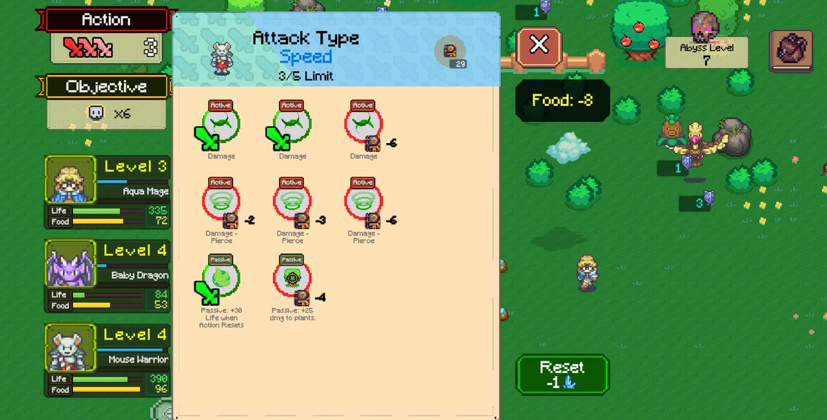 Skill Tree! 
#indiegame #gamedev #pixel #rpg #mobile