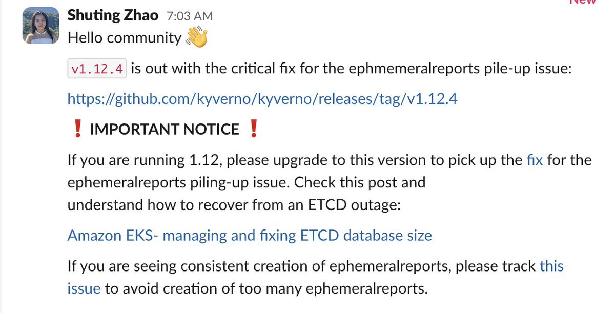 If you are using #kyverno! please upgrade