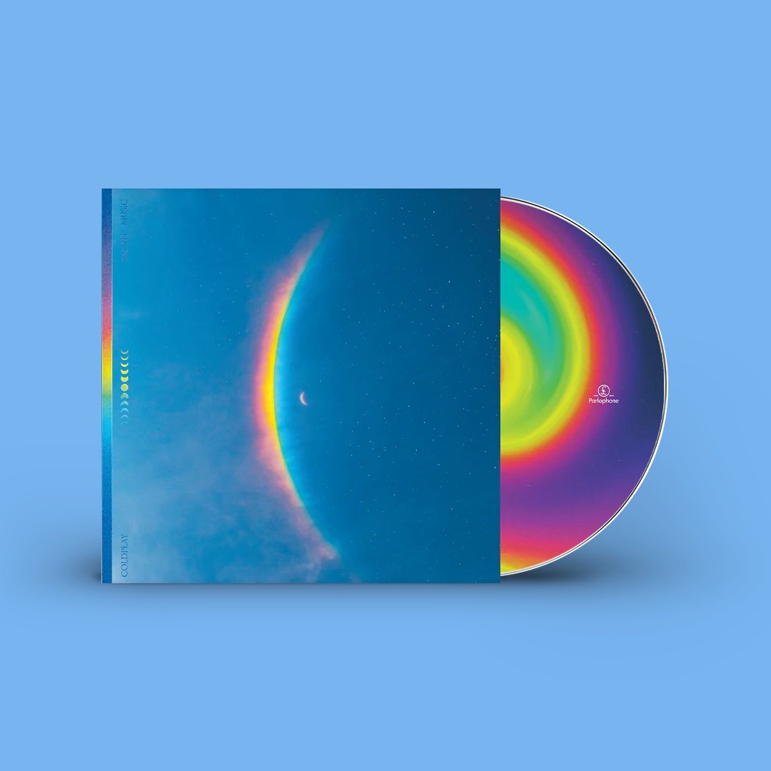 coldplayxtra's tweet image. Coldplay's #MOONMUSiC physical release sets a new industry standard for eco-friendly Vinyl and CD production

Vinyl - 85% reduction in cO2 emissions
CD - 78% reduction on cO2 emissions

🩵 #bbitw