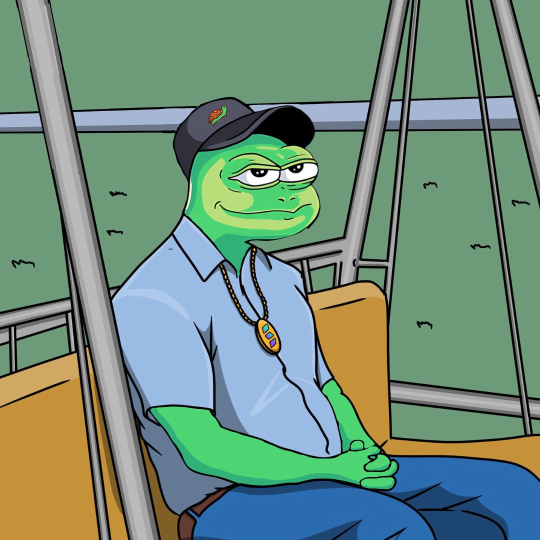 Patiently waiting for the next leg up...