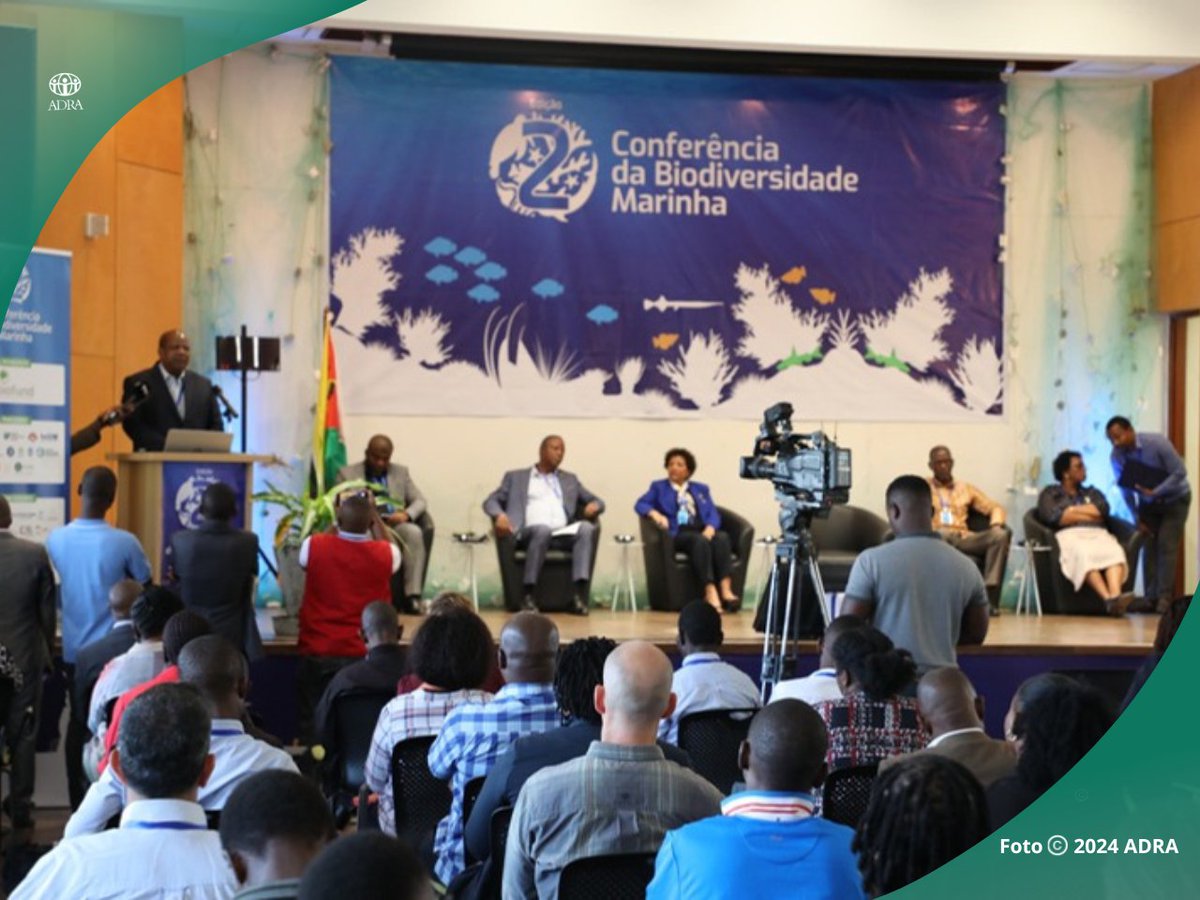 ADRAMozambique's tweet photo. ADRA Moçambique participa da 2ª Conferência da Biodiversidade Marinha em Nacala Porto, Nampula. Organizado pela BIOFUND, MIMAIP, WCS e PPF, este evento reúne líderes e especialistas para discutir a conservação marinha em Moçambique. #ADRAMoçambique #BIOFUND #MIMAIP #WCS #PPF https://t.co/QdAQeTFreB