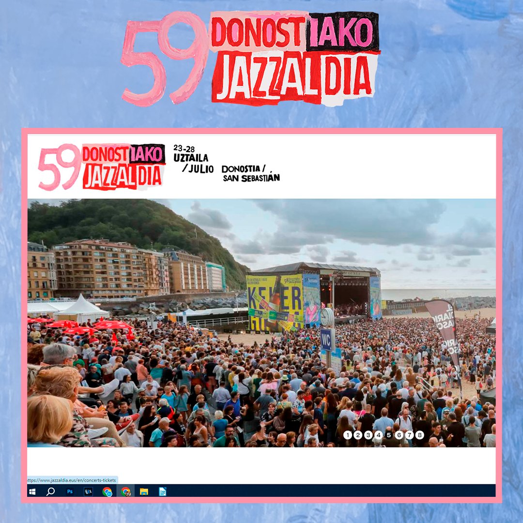 jazzaldia's tweet photo. 🆕 WEB BERRIA I NUEVA WEB 🆕
Dagoeneko martxan dugu webgune berria. Itxura ederra du, ezta? Ya tenemos en funcionamiento la nueva web del #59Jazzaldia. ¿Le habéis echado un vistazo?
🔗https://t.co/upDORjrri6
#Jazz #donostia #donostiakultura #jazzaldia #web #berria #newweb https://t.co/xC24AkXu72