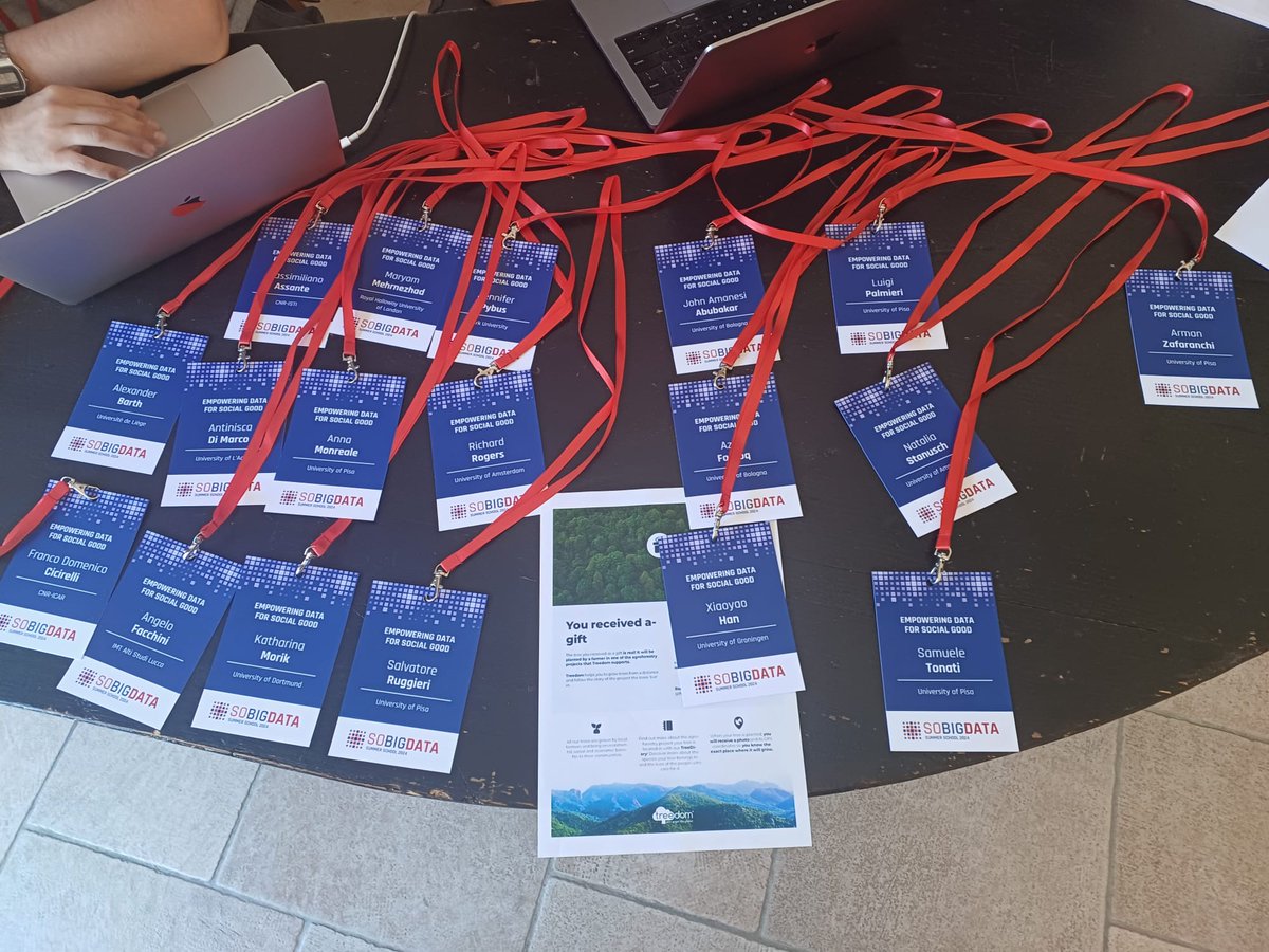 SoBigData's tweet photo. 🎓 The SoBigData Summer School: "Empowering Data for Social Good" is starting! 🎓

Stay tuned for updates and highlights from our sessions.

#SoBigData #SummerSchool #DataForGood #SocialImpact #Innovation #Learning https://t.co/zkrrJpqAN4