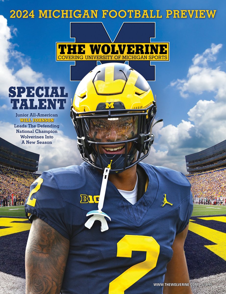 TheWolverine.com (@thewolverineon3) on Twitter photo 🚨OFFER ENDS SOON🚨
Get up to $10 off when preordering the 160-page Michigan Football Preview magazine!
Details: bit.ly/2024michigan
<a href="/On3sports/">On3</a> <a href="/CSayf23/">Clayton Sayfie</a> <a href="/anthonytbroome/">Anthony Broome</a> <a href="/EJHollandOn3/">"EJ Holland"</a> <a href="/Balas_Wolverine/">Chris Balas</a> <a href="/JB_Wolverine/">John Borton</a> @LibbyOn3 🚨OFFER ENDS SOON🚨
Get up to $10 off when preordering the 160-page Michigan Football Preview magazine!
Details: bit.ly/2024michigan
<a href="/On3sports/">On3</a> <a href="/CSayf23/">Clayton Sayfie</a> <a href="/anthonytbroome/">Anthony Broome</a> <a href="/EJHollandOn3/">"EJ Holland"</a> <a href="/Balas_Wolverine/">Chris Balas</a> <a href="/JB_Wolverine/">John Borton</a> @LibbyOn3