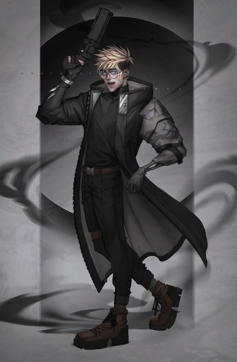 Something I started months ago and didn't plan to turn into a painting but I'm glad I did
...
#trigun #trigunstampede #vash #vashthestampede #digitalart #digitalartist