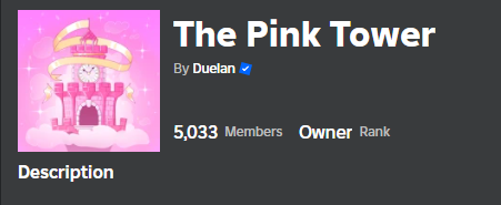 We are 5k Princesses and Princes!!! 😳
Thank you all so much for this milestone! 😍🥹

Use the code "5KMembers" on Pink Palace Tyccon for 5,000 Coins in the game! 😌

#Roblox #Tycoon