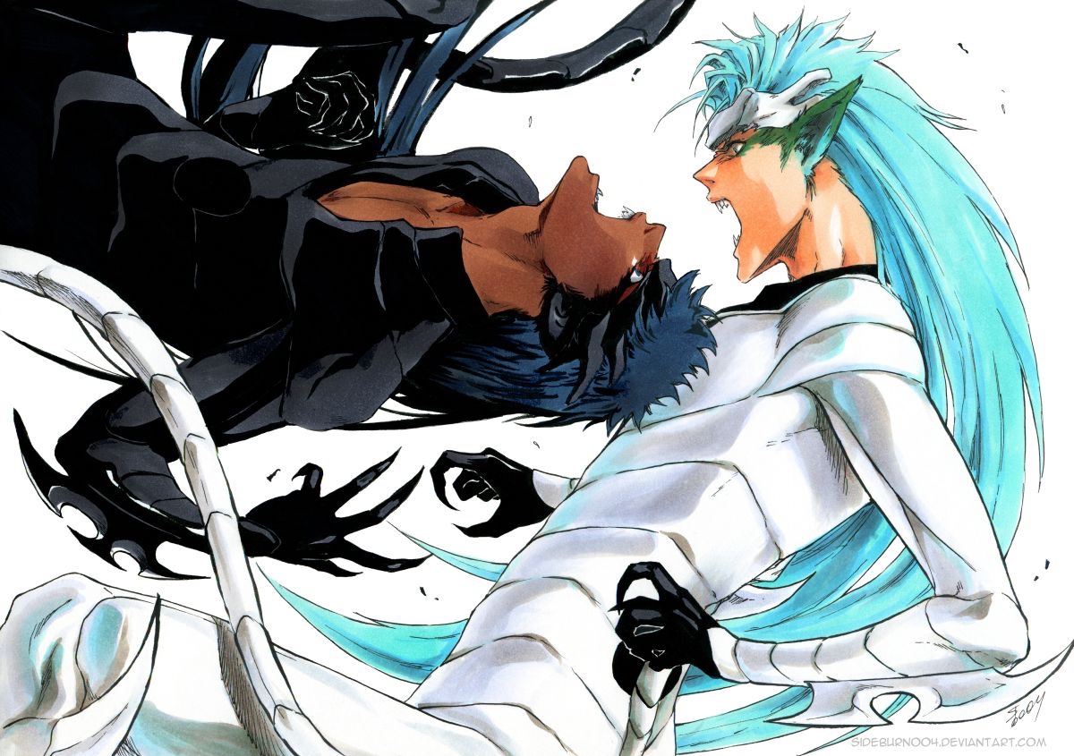 Sideburn004's tweet photo. My old drawing, but I still like it
#bleach #grimmjow #ブリーチ #グリムジョー #fanart #ファンアート #kurokonobasuke #aomine #黒子のバスケ #黒バス #青峰大輝 https://t.co/N6Cn6aHVHy