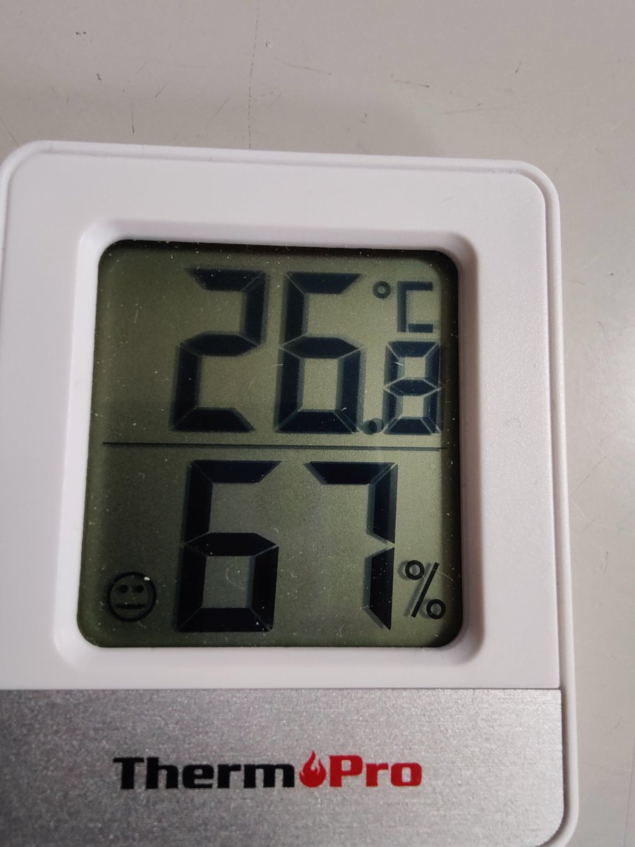 SKrasnozon's tweet photo. @jennyleeshee Humidex 34 at 10AM https://t.co/IaneEVbsCR