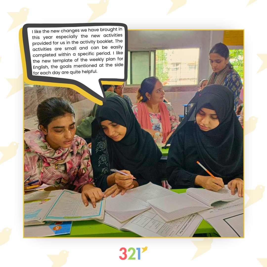 321 Education Foundation tweet media