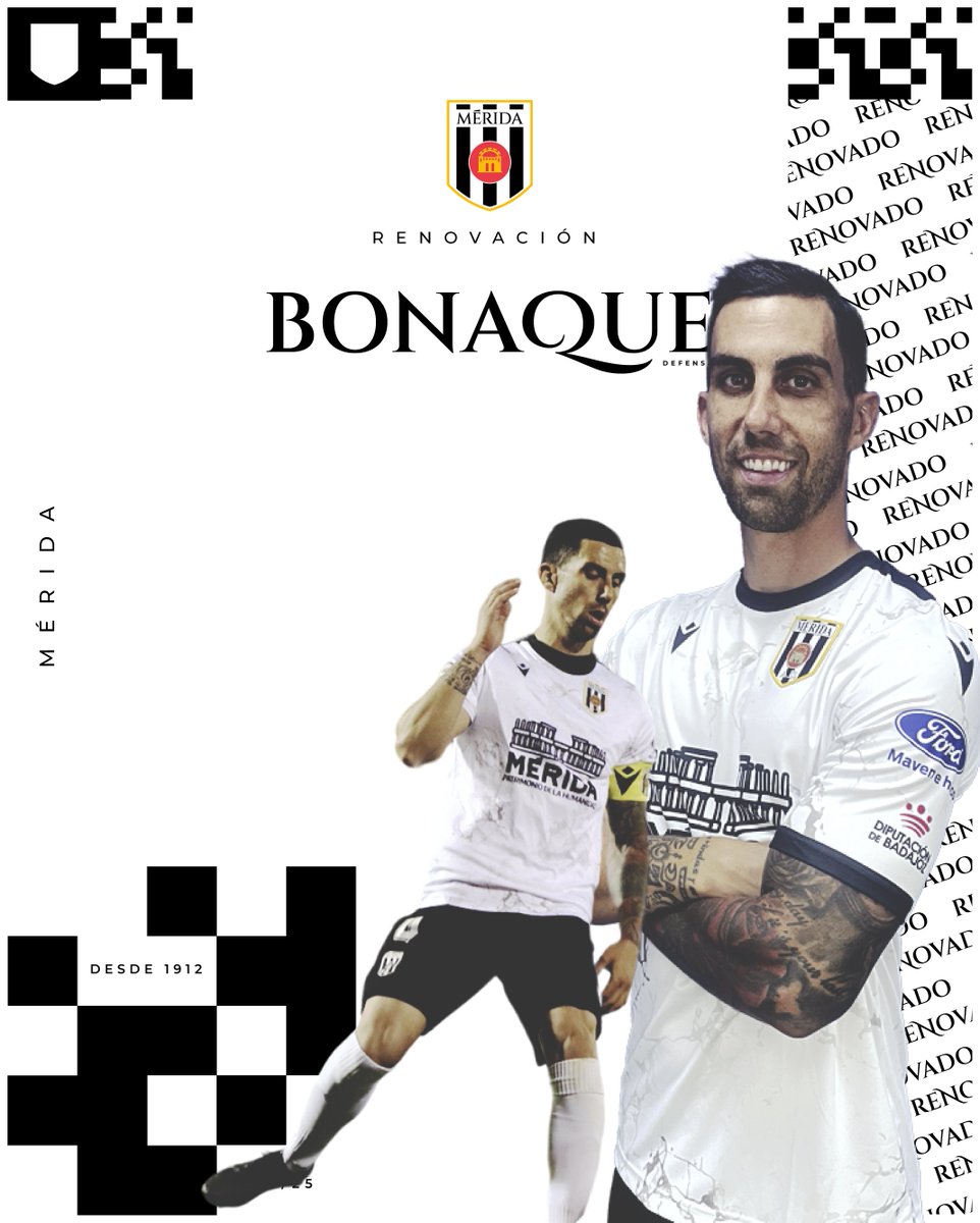 ✅ 𝐎𝐅𝐈𝐂𝐈𝐀𝐋 |

⚪️⚫️ Manuel Bonaque disputará su cuarta temporada como romano

©️ ¡A por todas, capitán <a href="/ManuelBonaque/">ManuelBonaque</a>!

📲 admerida.es/bonaque-renuev…