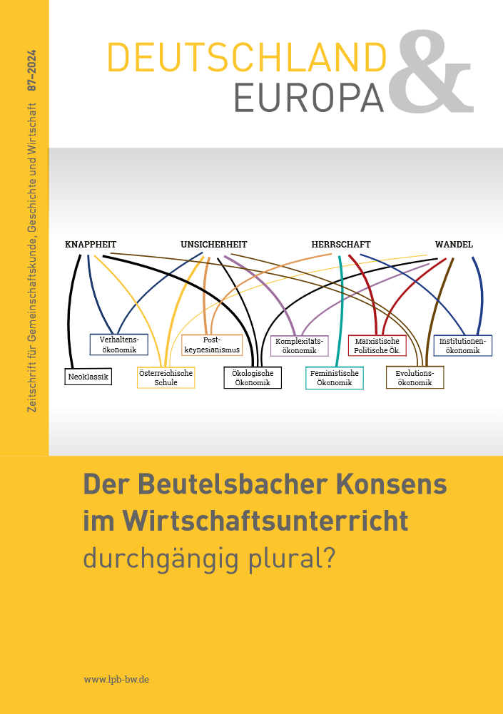 Institut für Sozioökonomie @ifso.bsky.social (@ifso_due) on Twitter photo Gibt es einen Widerspruch zwischen ökonomischer Effizienz und sozialer Gerechtigkeit? Beitrag von <a href="/tillvantreeck/">Till van Treeck</a> im neuen Heft "Deutschland & Europa" der @lpbbw zum Thema Beutelsbacher Konsens im Wirtschaftsunterricht: lpb-bw.de/publikation-an… Gibt es einen Widerspruch zwischen ökonomischer Effizienz und sozialer Gerechtigkeit? Beitrag von <a href="/tillvantreeck/">Till van Treeck</a> im neuen Heft "Deutschland & Europa" der @lpbbw zum Thema Beutelsbacher Konsens im Wirtschaftsunterricht: lpb-bw.de/publikation-an…
