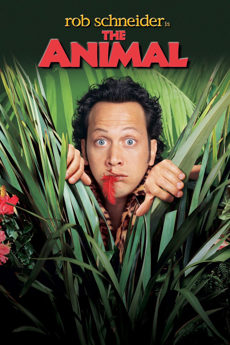 bondgriff's tweet photo. Was watching The Animal. A gross-out comedy that manages to be likeable and funny.

#TheAnimal #LukeGreenfield #RobSchneider #ColleenHaskell #JohnCMcGinley #GuyTorry #EdwardAsner https://t.co/26p3ZBYHNr