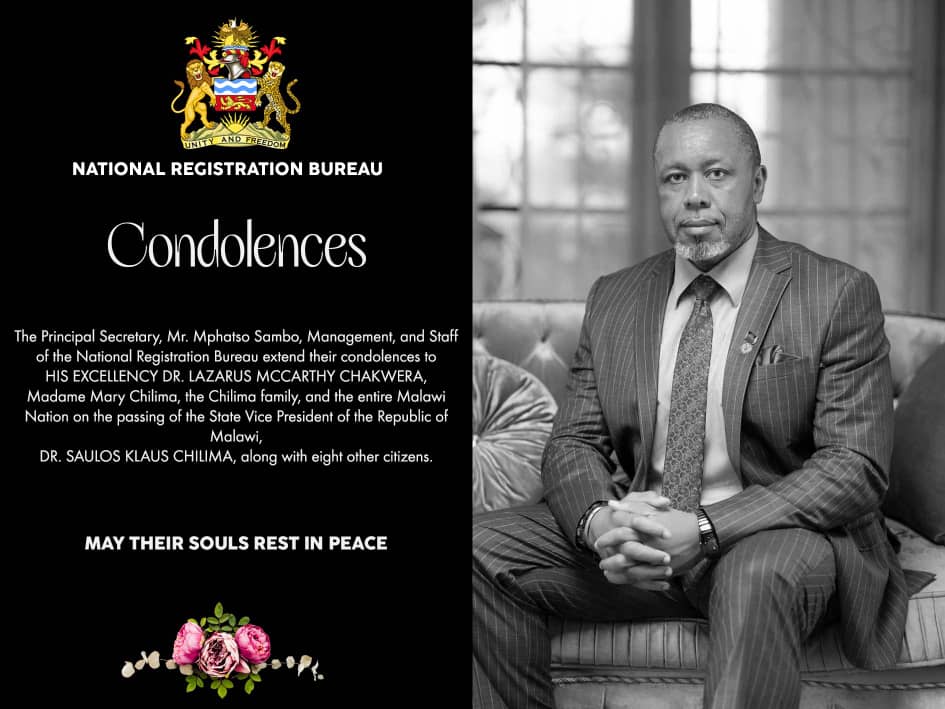 National Registration Bureau-Malawi (@nrbmwofficial) on Twitter photo 