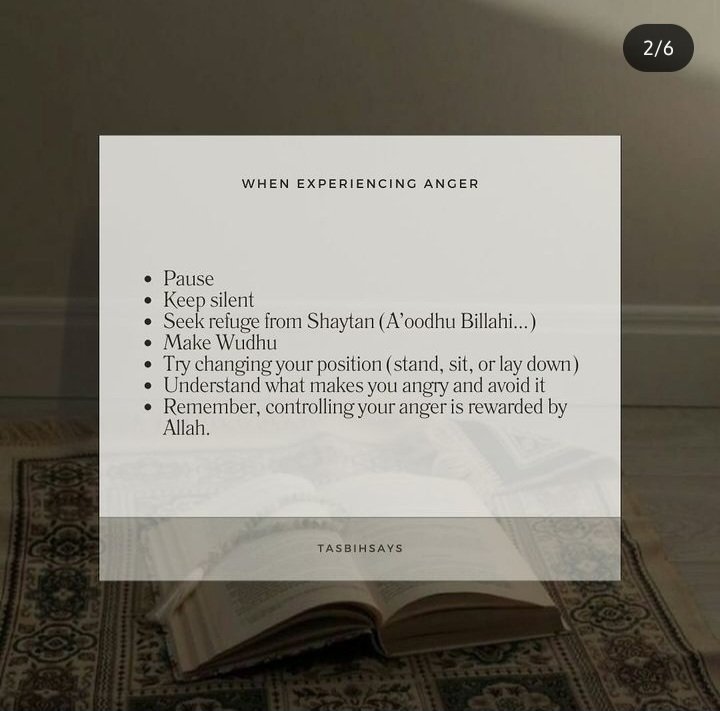 Jumpsmash_'s tweet image. Gais, gue nemu postingan bagus tentang bagaimana islam mengajarkan kita untuk mengontrol emosi yang kita miliki. Misalnya emosi marah, stress, putus asa. Poin-poinnya juga ada yang sifatnya praktikal, bisa langsung diterapkan di kehidupan sehari-hari. semoga bermanfaat ya✨️😆