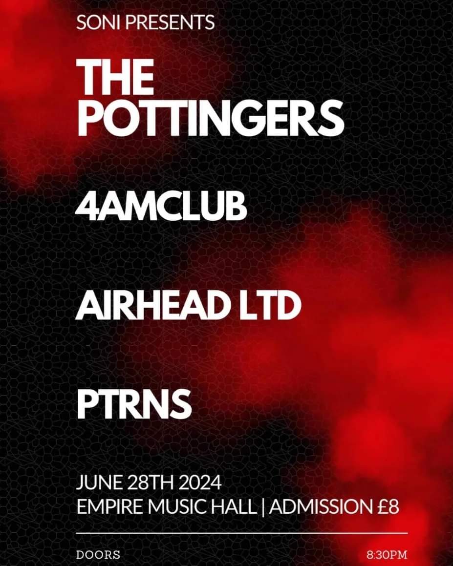 The Pottingers (@thepottingershq) on Twitter photo Just a reminder that we are playing <a href="/belfastEmpire/">Belfast Empire</a> on the 28th. Our first gig after a lovely 3 months off. We have a few new tunes getting their debut at this show. We promise it'll be a cracker. Normal service resumes and we'll be back to being busy boys. x
#Belfast #Music #Band Just a reminder that we are playing <a href="/belfastEmpire/">Belfast Empire</a> on the 28th. Our first gig after a lovely 3 months off. We have a few new tunes getting their debut at this show. We promise it'll be a cracker. Normal service resumes and we'll be back to being busy boys. x
#Belfast #Music #Band
