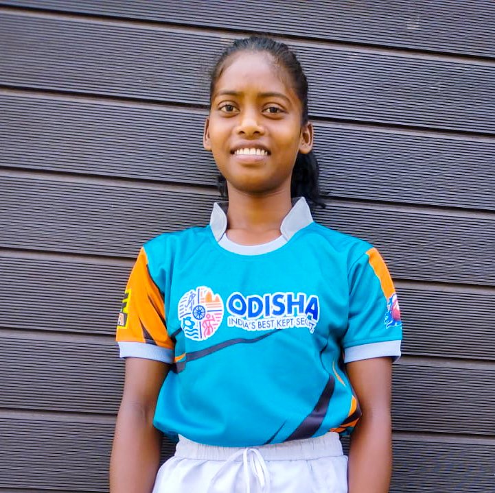 MayurbhanjRugby's tweet photo. #MDRFA congratulates Poma Murmu for being selected in the Odisha Team for the upcoming Junior National Rugby Tournament 2024.All the best. @sports_odisha @Vkpandianfancl1 @CMO_Odisha @GC_Murmu @DM_Mayurbhanj @rvineel_krishna @odisha_rugby @RugbyIndia https://t.co/I1iaTzOHTq